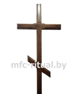 Крест из дуба православный Е-1