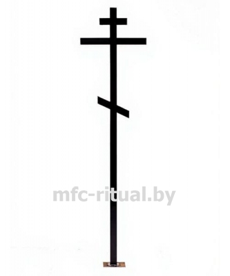 Крест металлический «Классический - Ч»