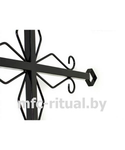 Крест металлический малый «Эконом - Ч»