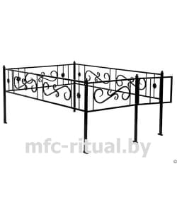 Ограда ритуальная «Лилия»