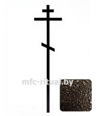 Крест металлический «Классический - М»