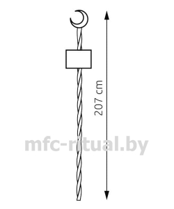 Столбик мусульманский №2