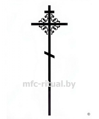 Крест металлический «Глория - Ч»
