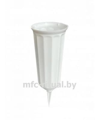 Ваза пластиковая в землю (26см.)