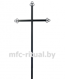 Крест металлический католический тип 1А
