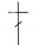 Крест металлический православный тип 3А-ТР