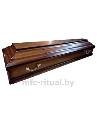 Гроб лакированный П7 cостаренный