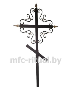 Крест металлический православный тип Ковка ЭК