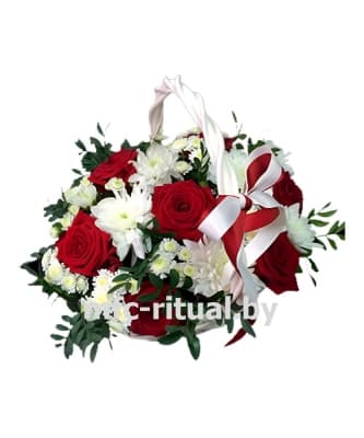 Траурная корзина «Память»