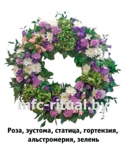 Венок из живых цветов «Торжественность»